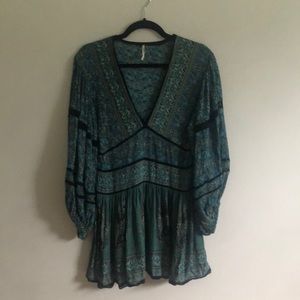 Free People Paisley Tunic